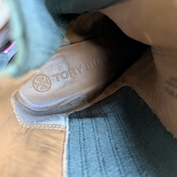 Tory Burch Lila Green Suede Boots Ladies 9M - Picture 8 of 8